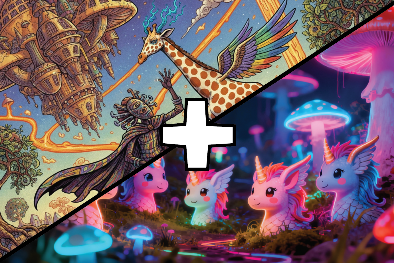 Psychedelic Trip & Enchanting Dream - VR